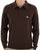 Gabicci Vintage Francesco Knitted Polo DK Brown