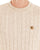Gabicci Vintage Temor Cable Knit Jumper Parchment