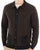 Gabicci Vintage Noel Button Through Knit Black