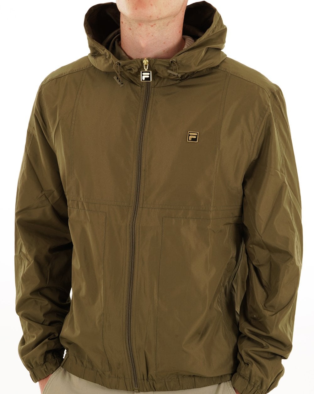 Fila Gold Jacket Dunkeloliv