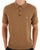 Gabicci Vintage Jackson Knit Polo Nutmeg