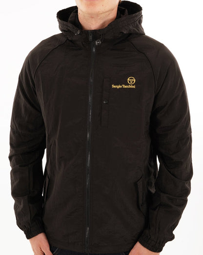 Sergio Tacchini Maldini Kapuzenjacke Schwarz
