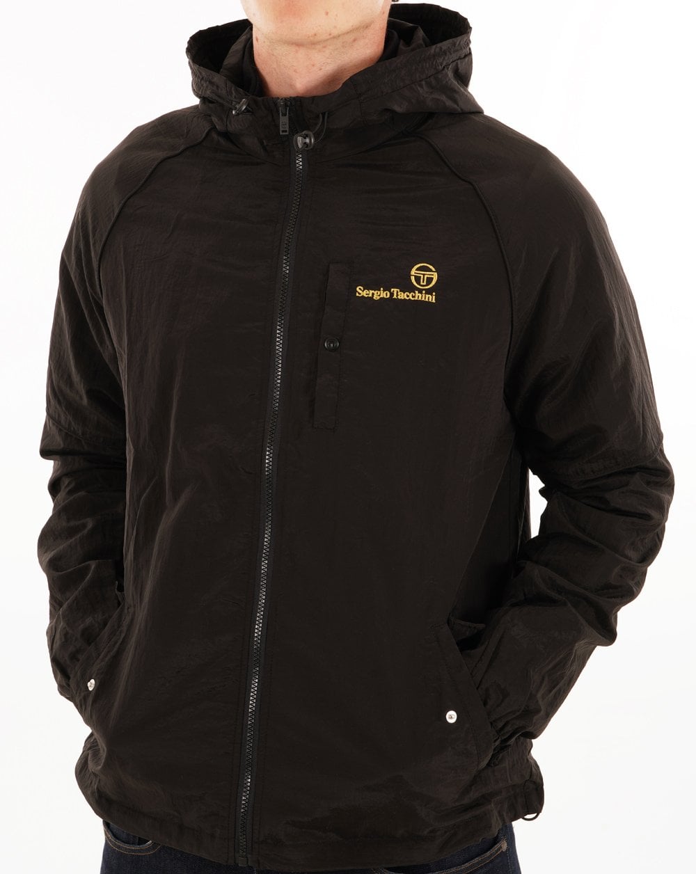 Sergio Tacchini Maldini Kapuzenjacke Schwarz