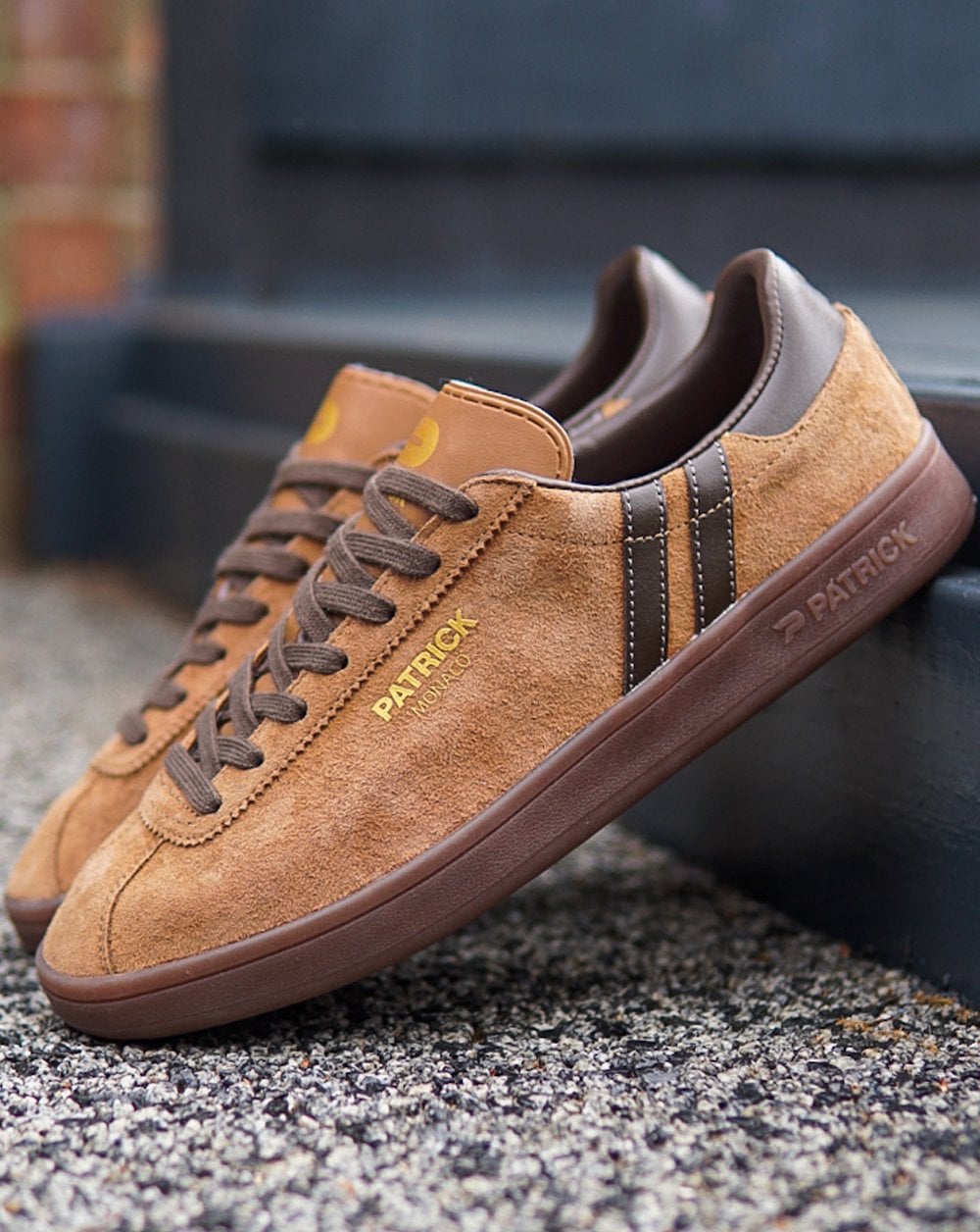 Patrick Monaco Sneakers Kamelbraun