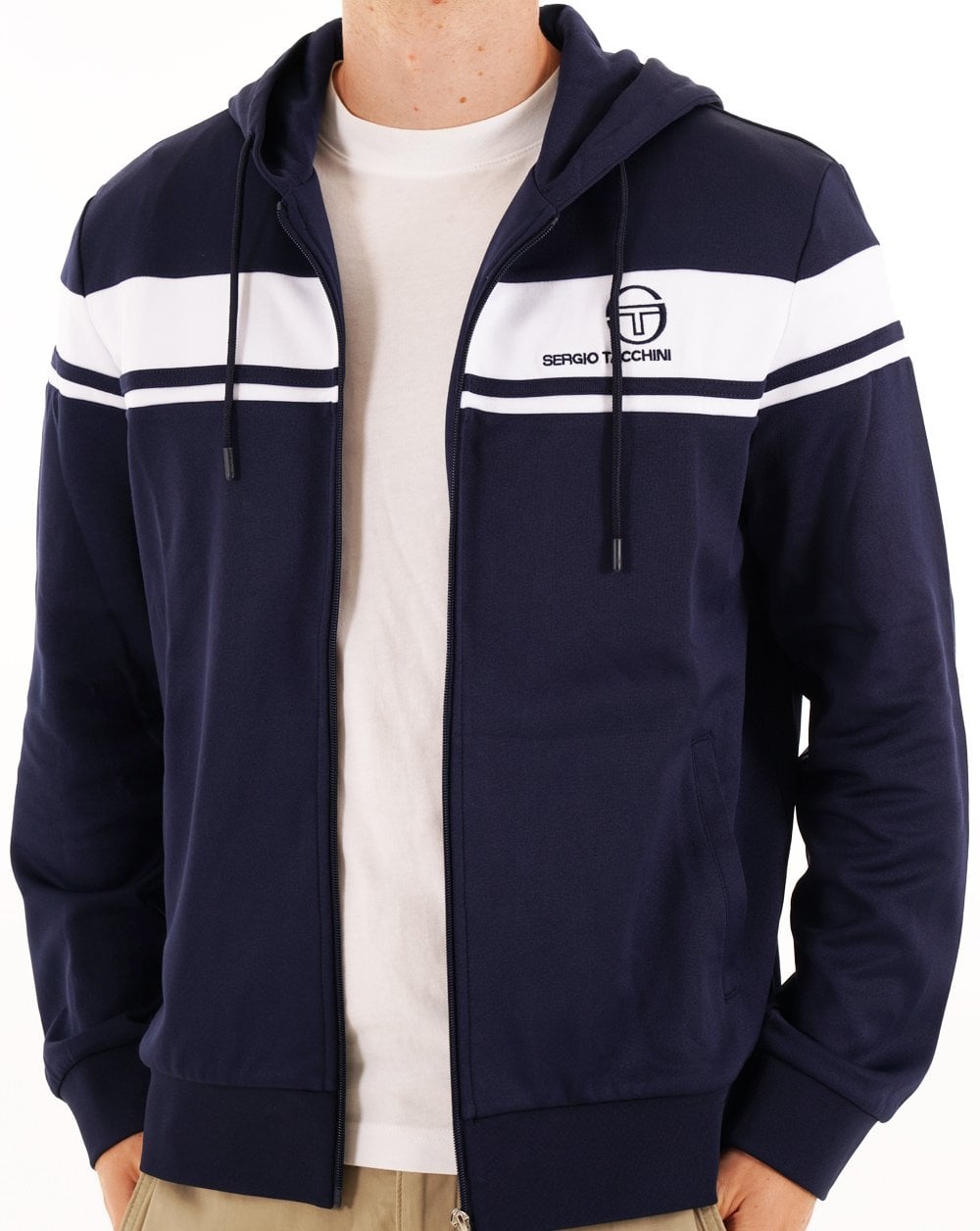 Sergio Tacchini Masters Hood Navy