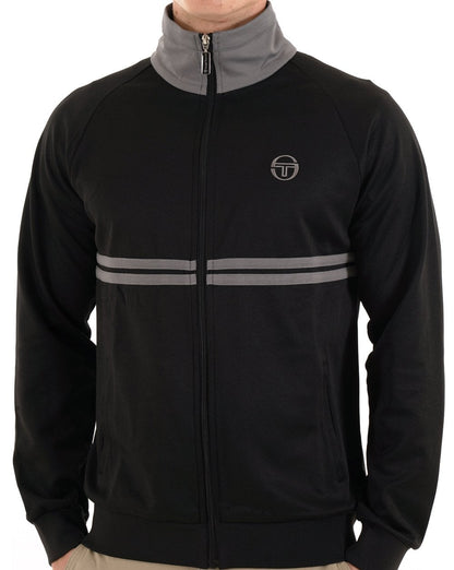 Sergio Tacchini Dallas Track Top Schwarz Grau