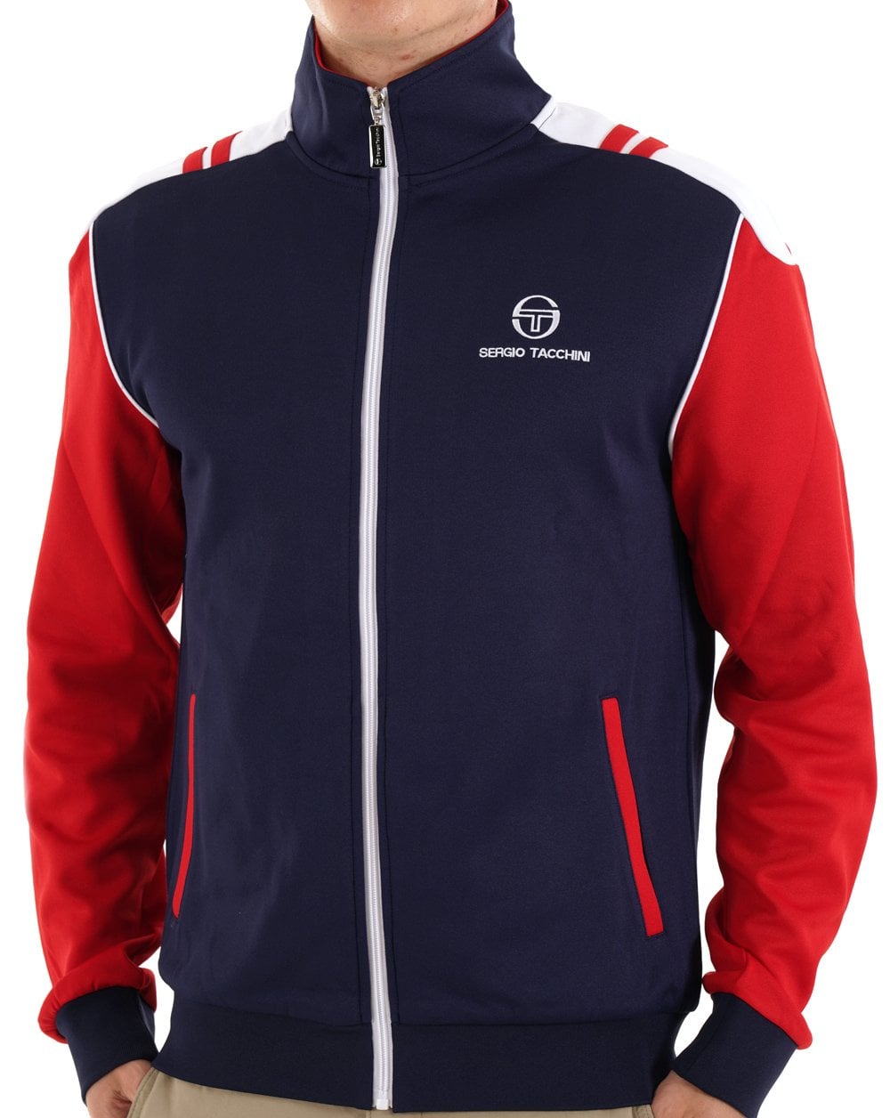 Sergio Tacchini Drive Track Top Marineblau