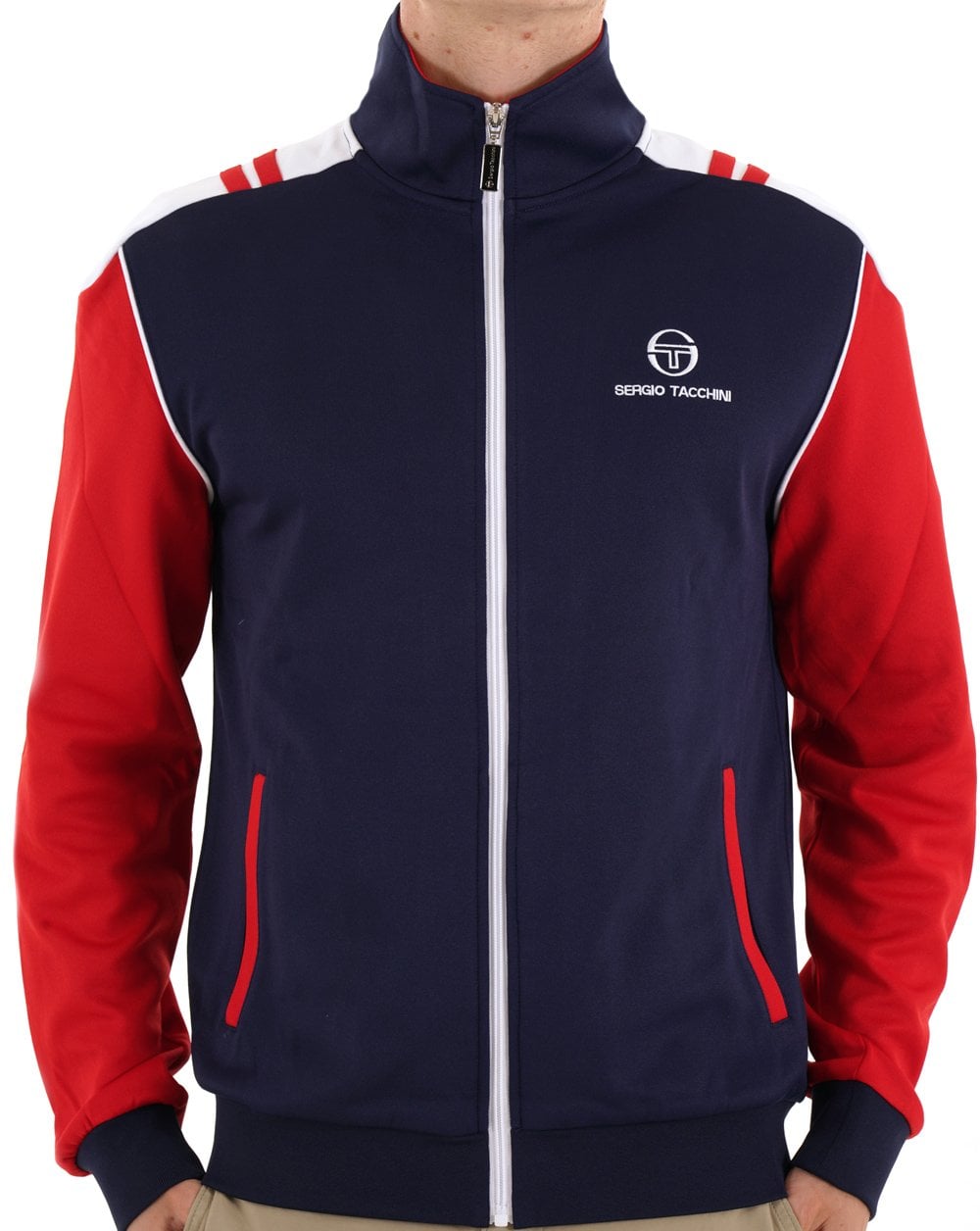 Sergio Tacchini Drive Track Top Marineblau