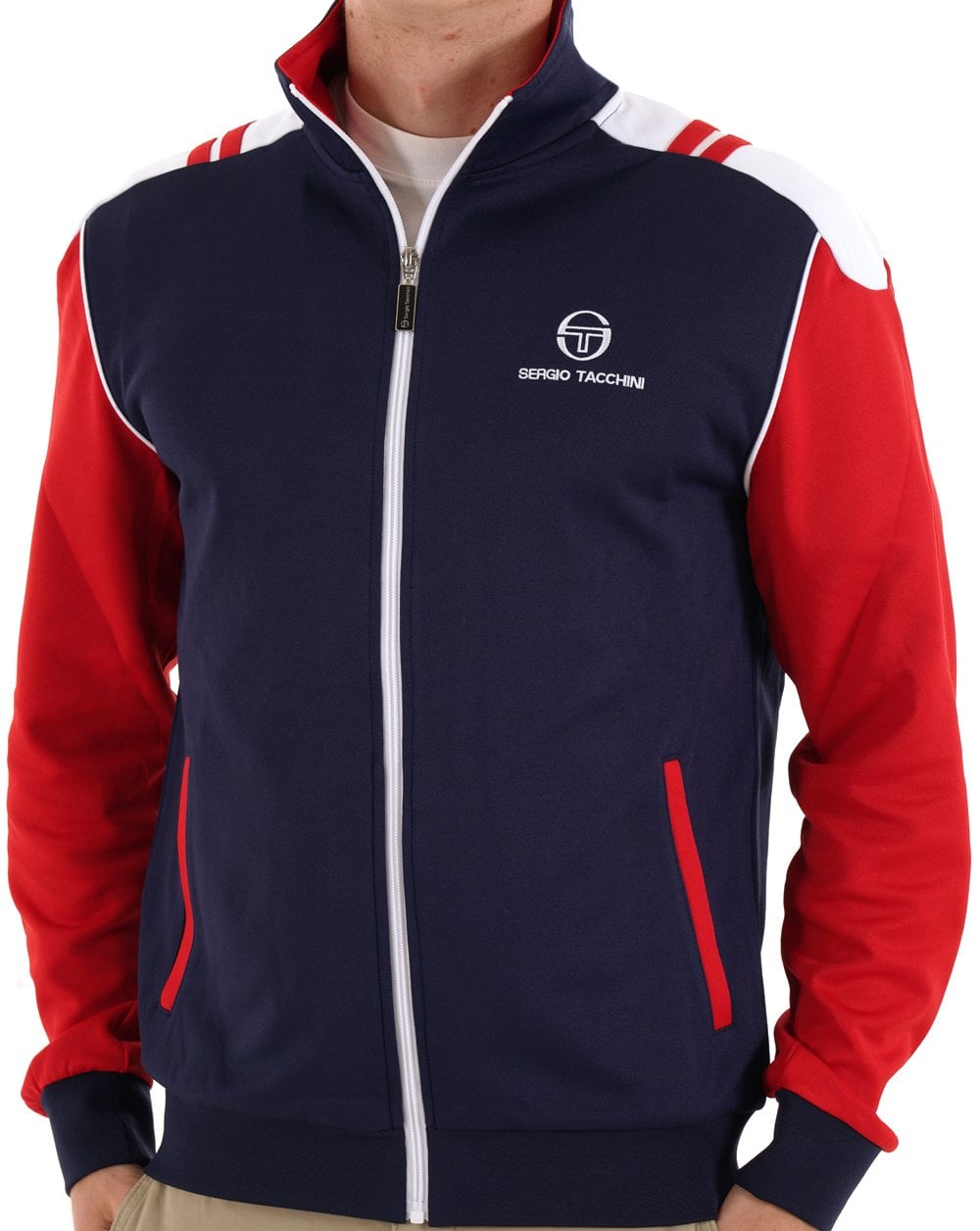 Sergio Tacchini Drive Track Top Marineblau
