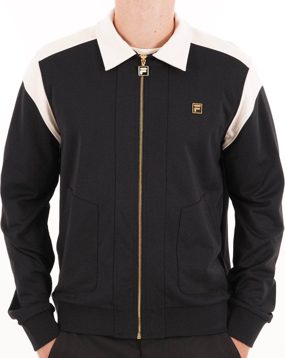 Fila Gold Morton Trainingsjacke Schwarz/Tofu