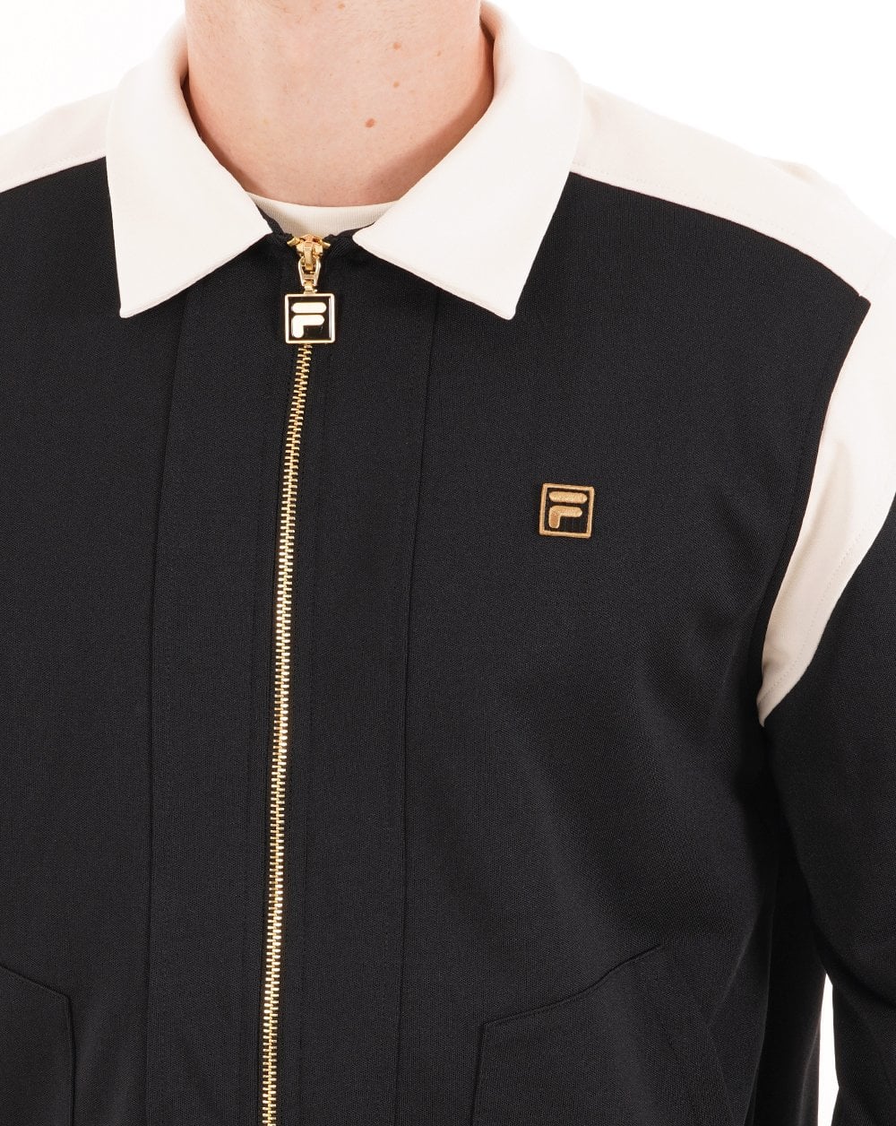 Fila Gold Morton Trainingsjacke Schwarz/Tofu