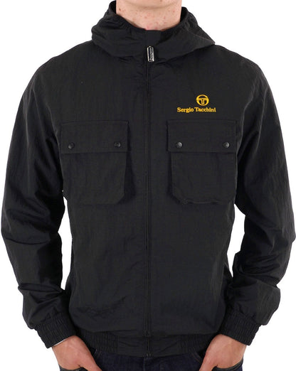 Sergio Tacchini Terrace Pocket Jacke Schwarz