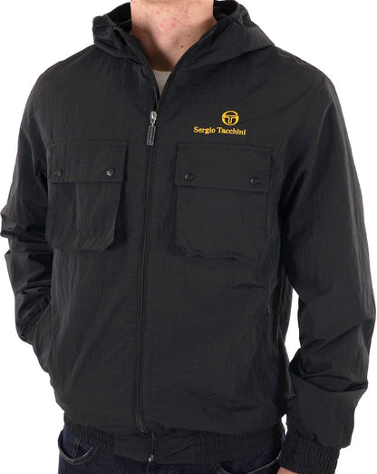 Sergio Tacchini Terrace Pocket Jacke Schwarz
