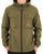 Marshall Artist Crux Hooded Overshirt Moss Green