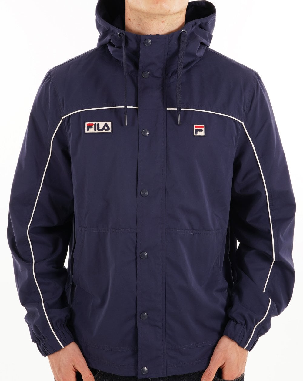 Fila Vintage Gino Jacke Marineblau