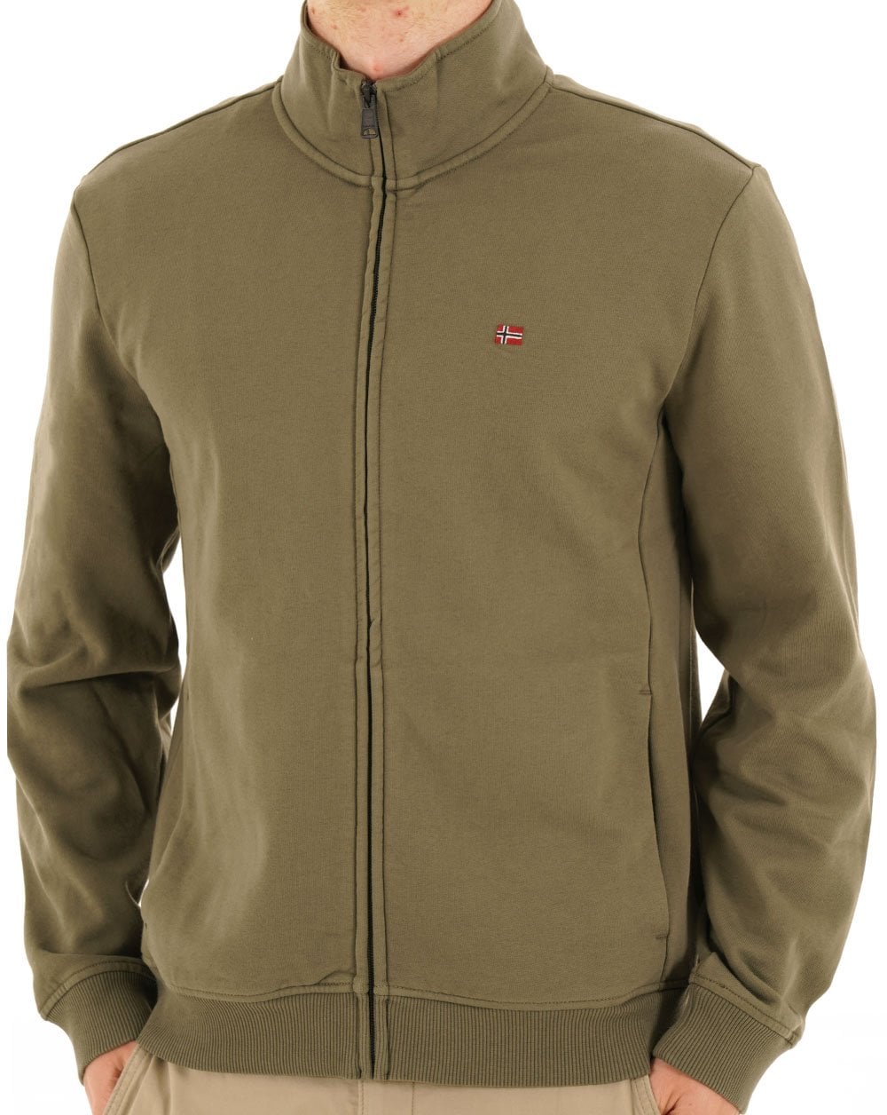Napapijri Balis Full Zip Sweet Tea Leaf