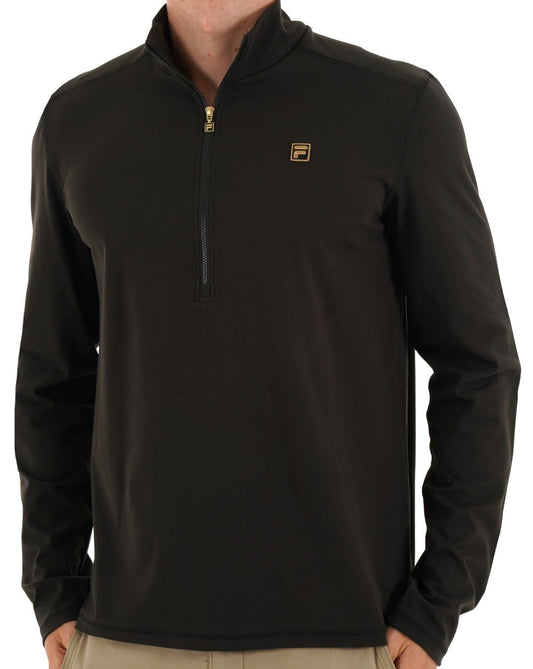 Fila Gold Fila Gold Half Zip Top Schwarz