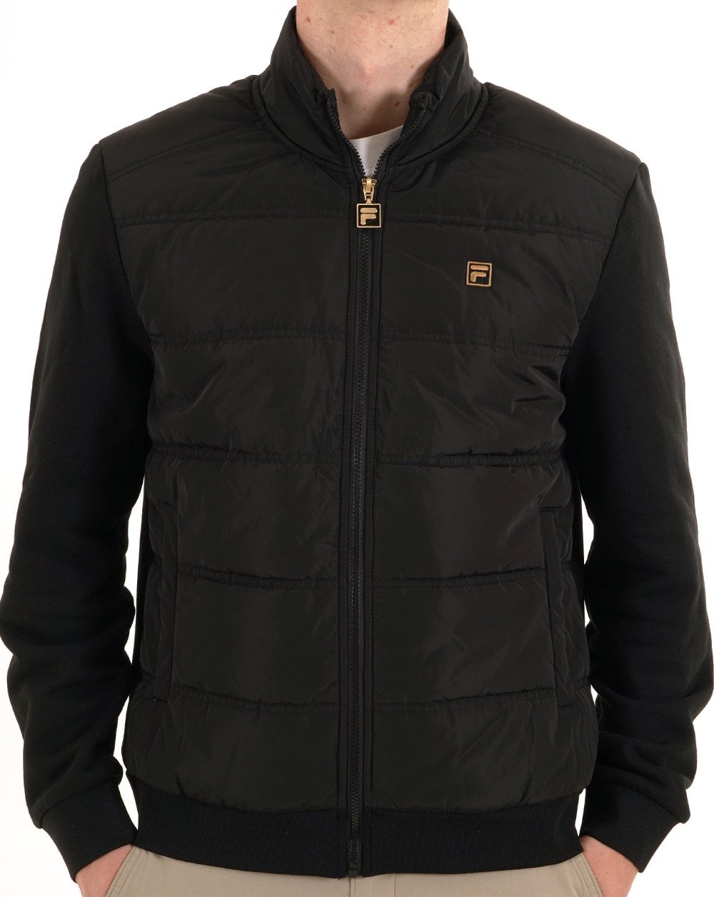 Fila Gold Steppjacke Schwarz