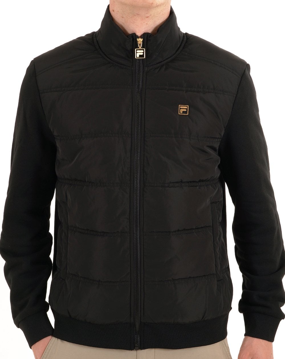 Fila Gold Steppjacke Schwarz