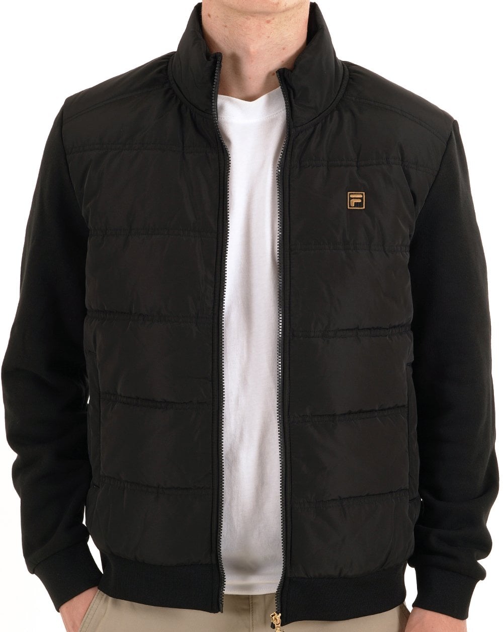 Fila Gold Steppjacke Schwarz