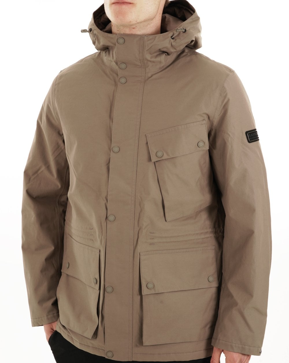 Barbour International Endley wasserdichte Jacke gestromt