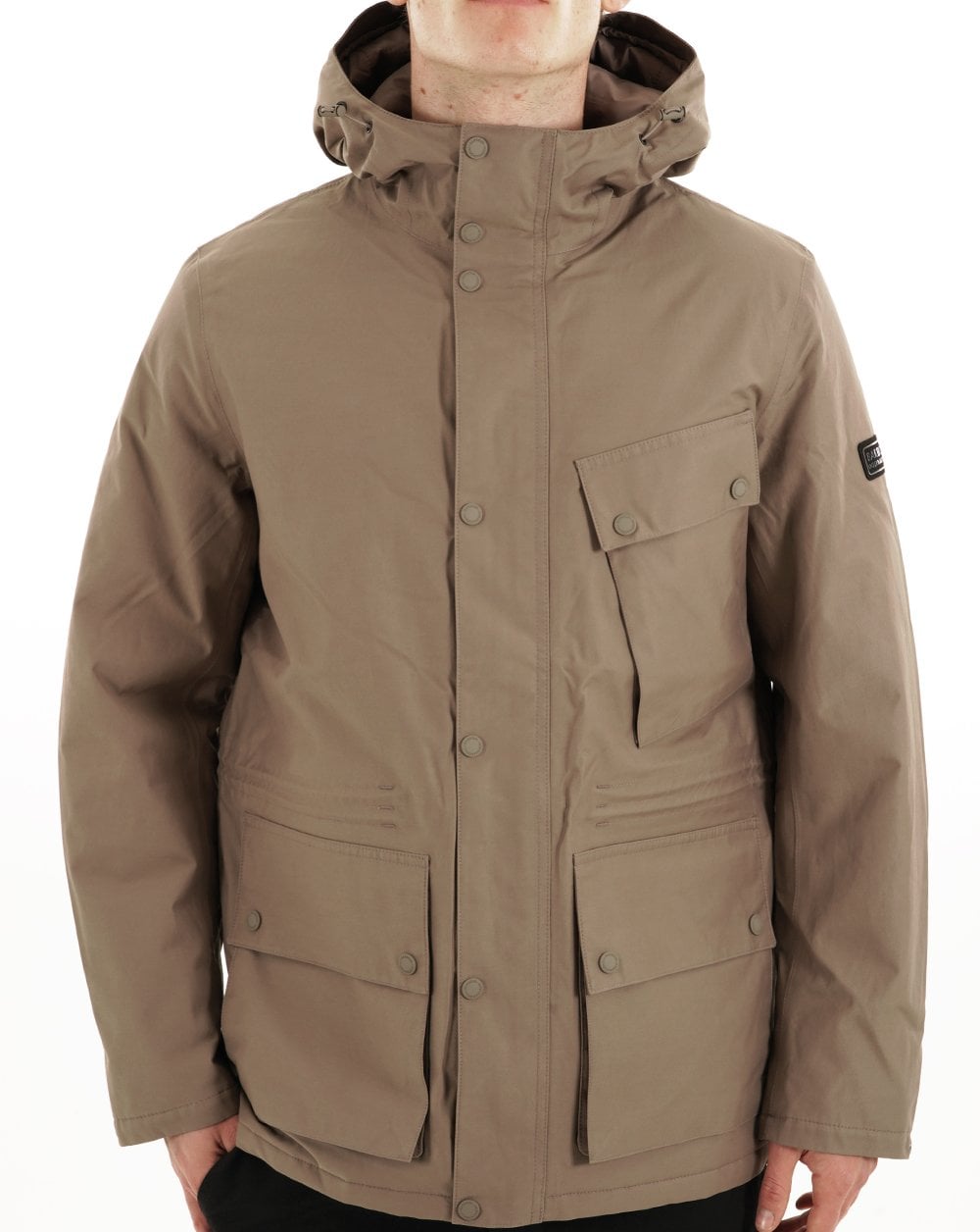 Barbour International Endley wasserdichte Jacke gestromt