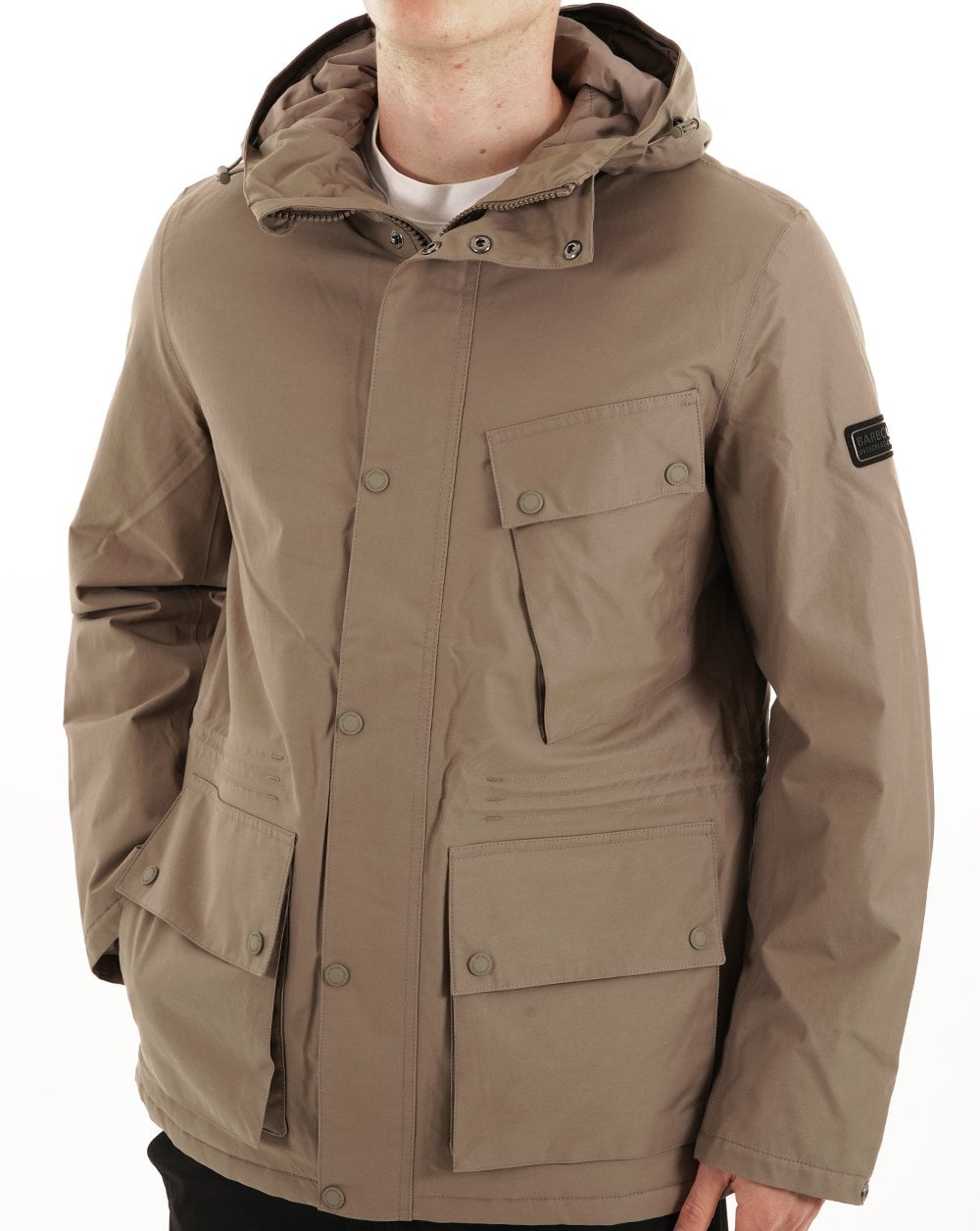 Barbour International Endley wasserdichte Jacke gestromt
