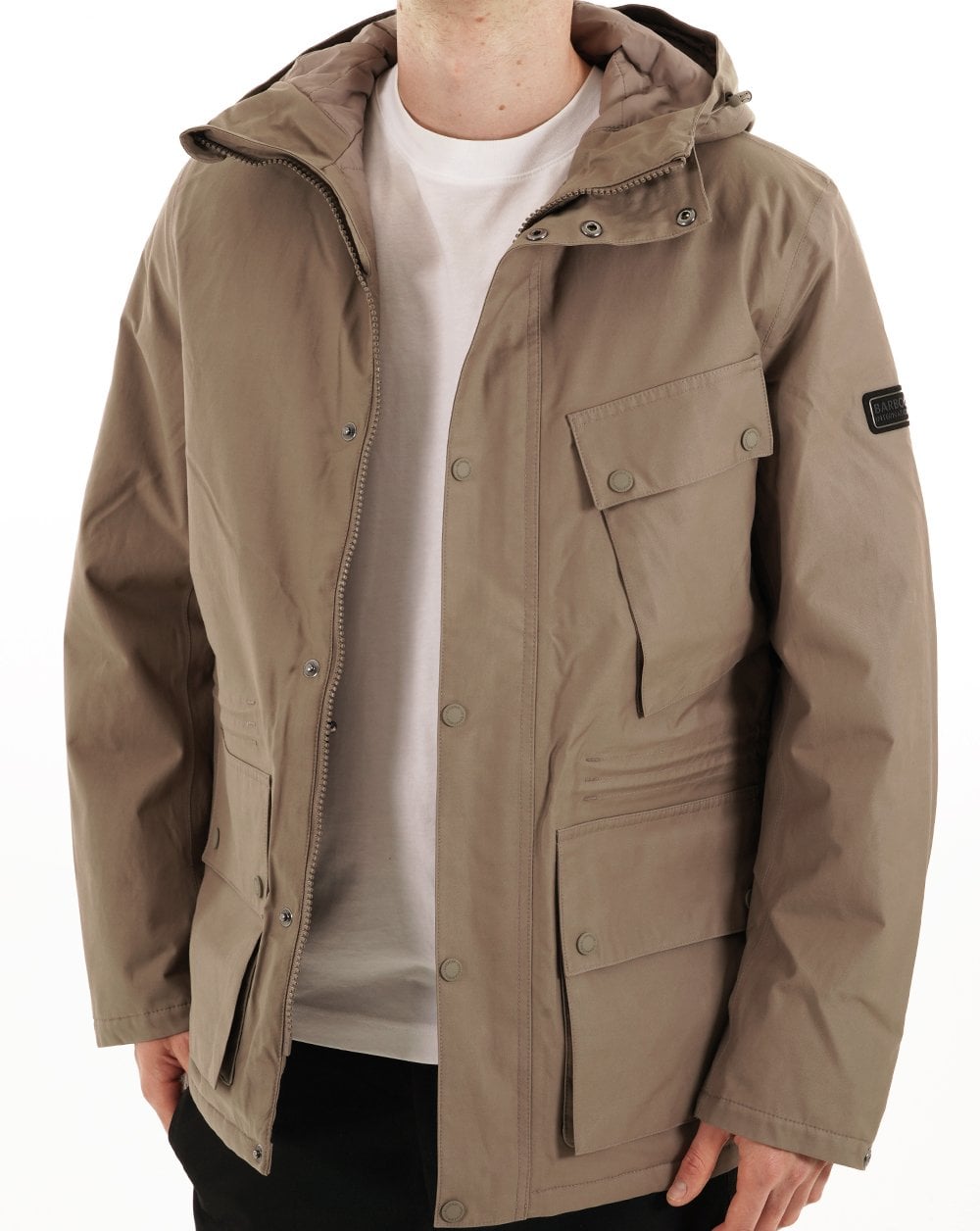 Barbour International Endley wasserdichte Jacke gestromt