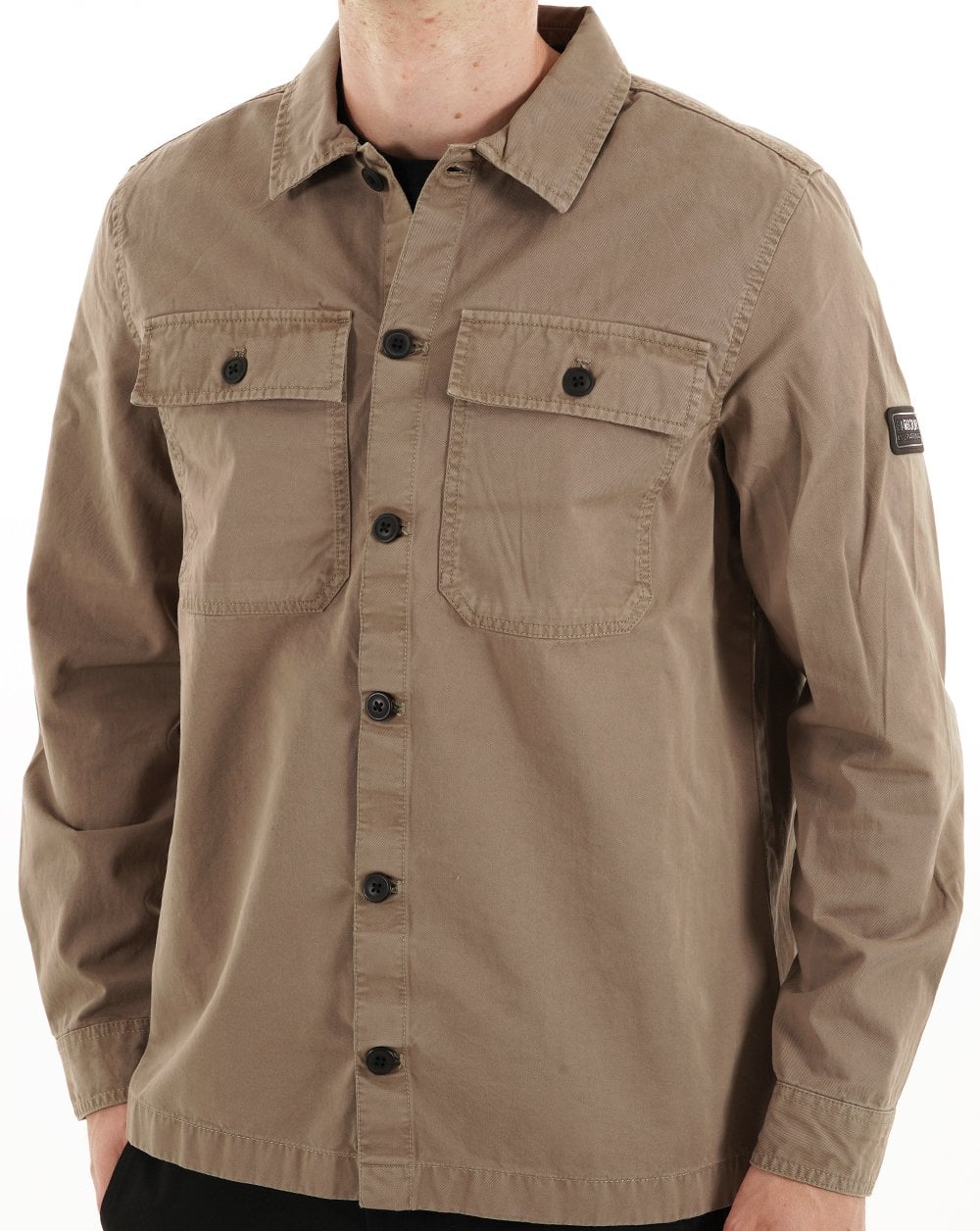 Barbour International Arlo Overshirt Brindle