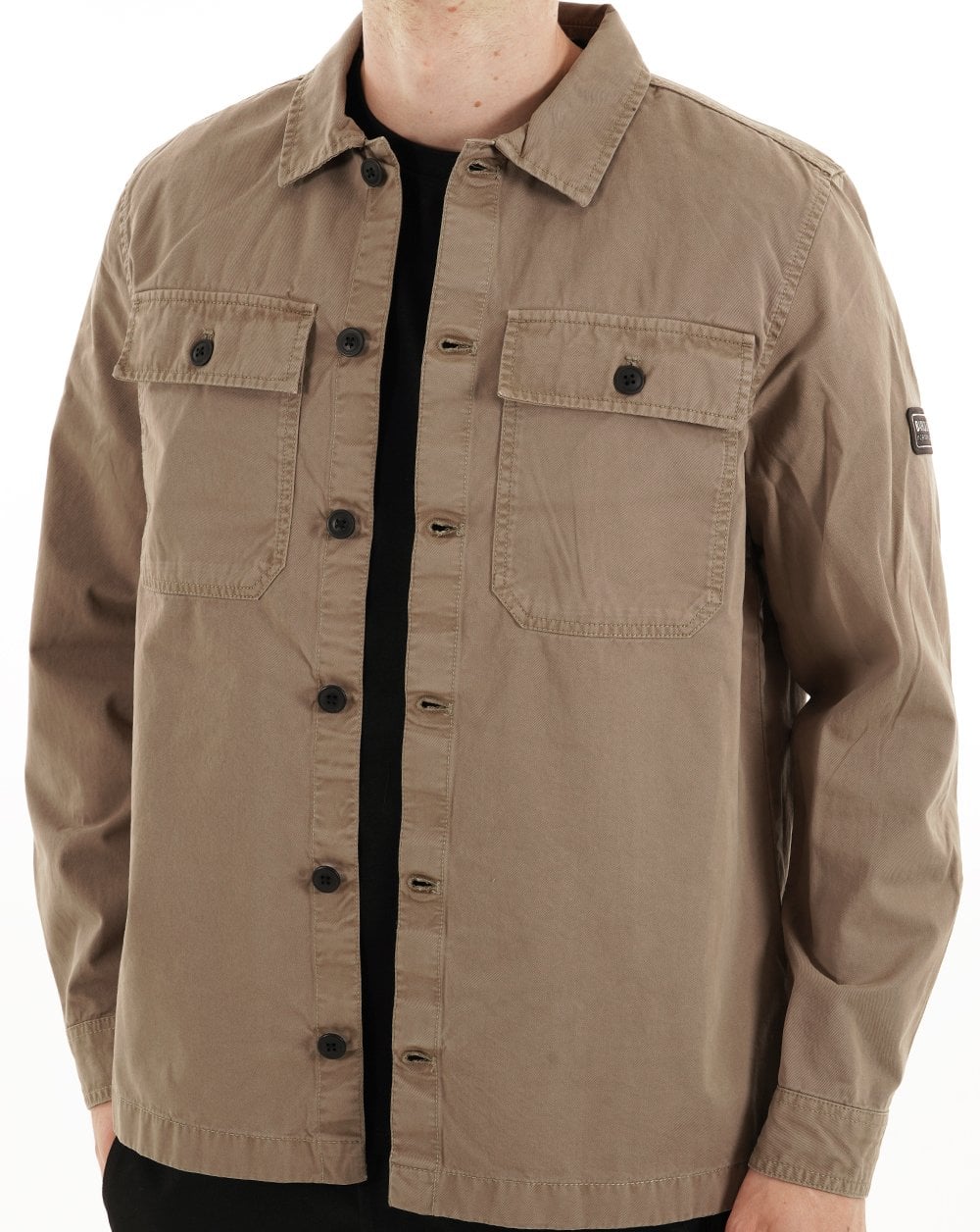 Barbour International Arlo Overshirt Brindle