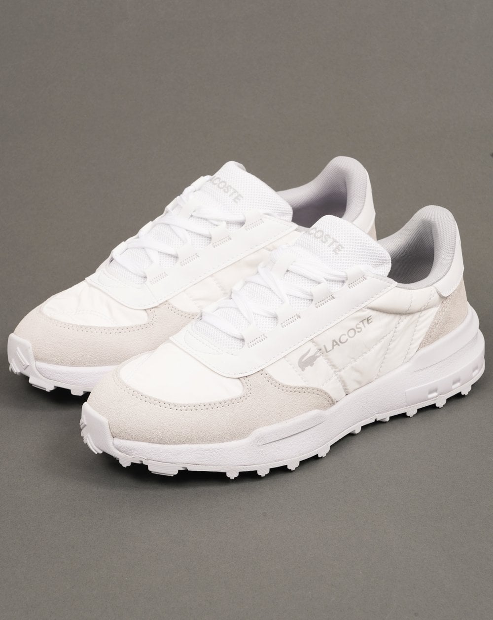 Lacoste Elite Active Evo Sneaker Weiß Hellgrau