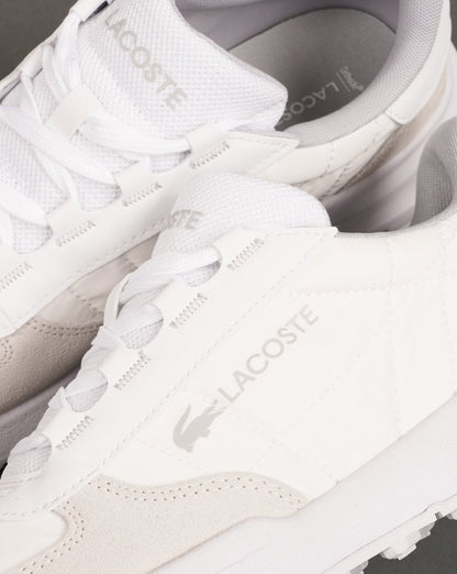 Lacoste Elite Active Evo Sneaker Weiß Hellgrau