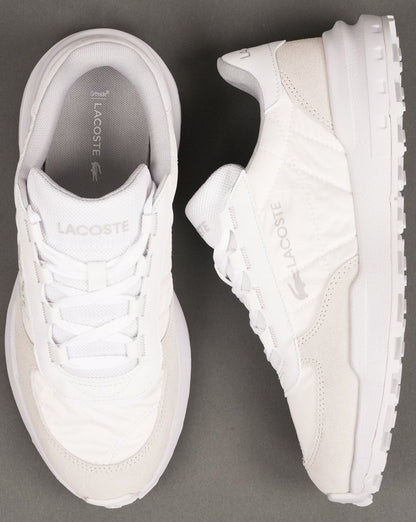 Lacoste Elite Active Evo Sneaker Weiß Hellgrau