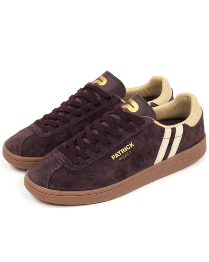 Patrick Monaco Sneaker Braun Kastanienbraun Creme