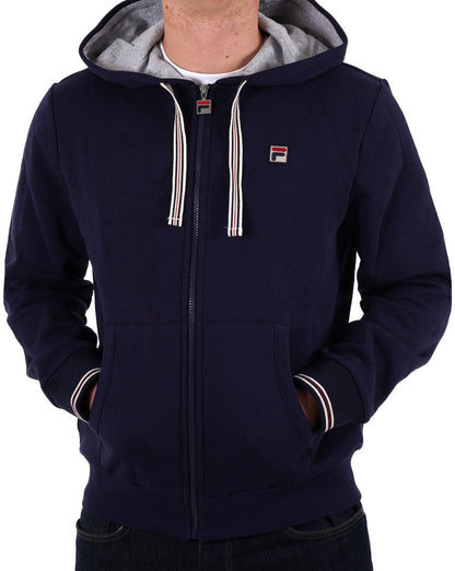 Fila Vintage Tenconi Hoody Marineblau