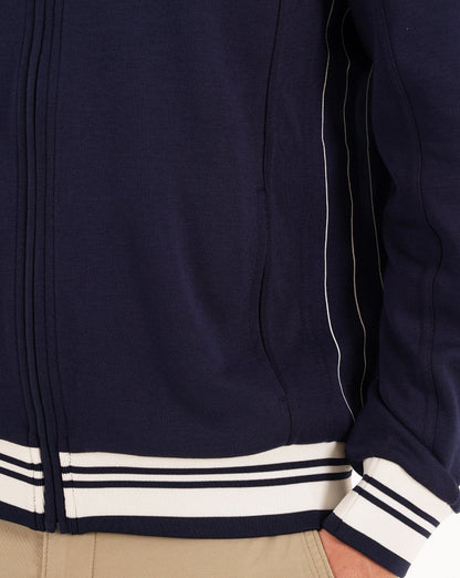 Fila Vintage Settanta Trichter-Trainingsoberteil, Marineblau