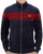 Sergio Tacchini Masters Velour Track Top Navy / Merlot
