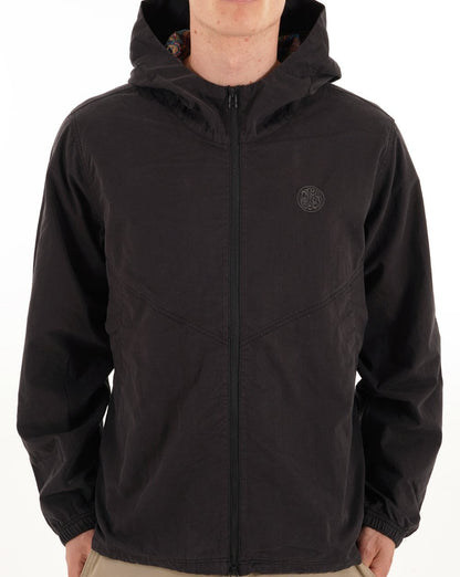 Pretty Green Feltham Kapuzenjacke Schwarz