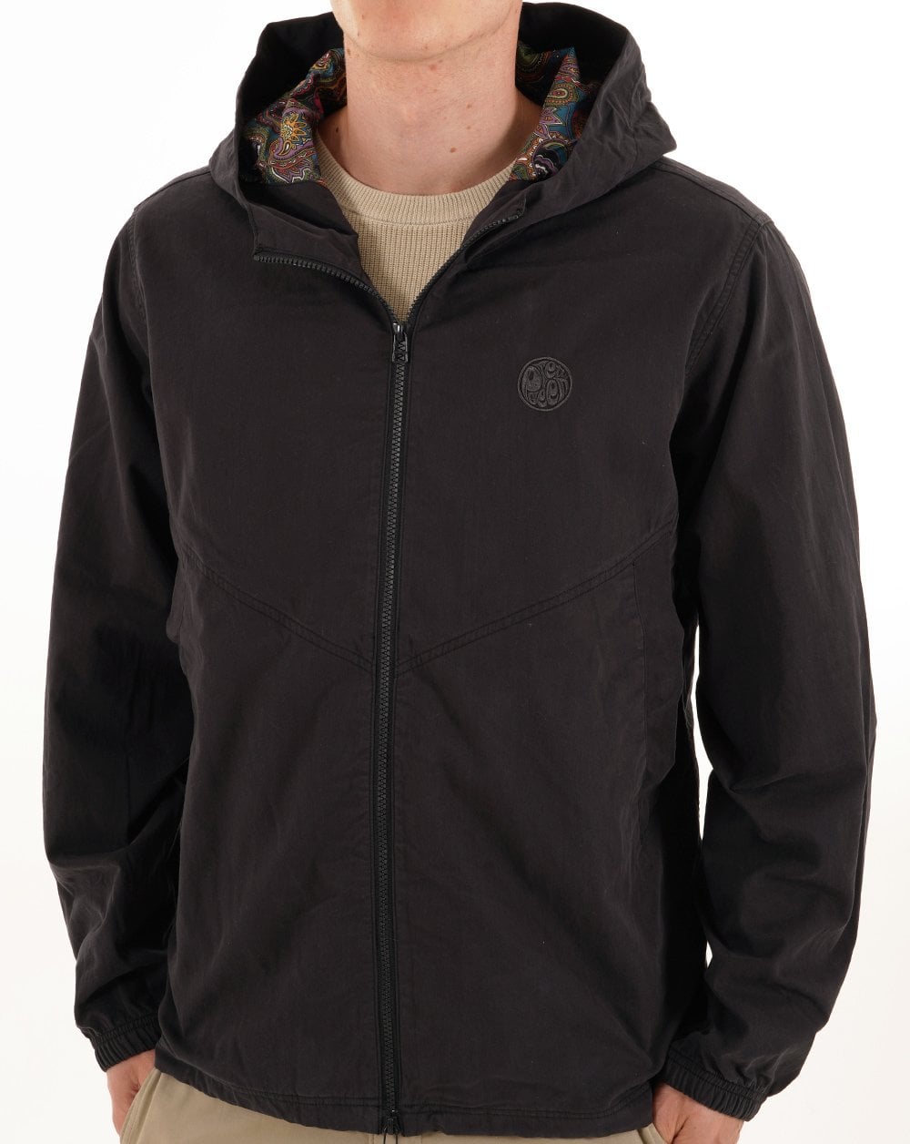 Pretty Green Feltham Hooded Jacket Black