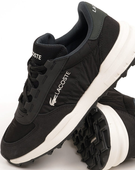 Lacoste Elite Active Evo Sneaker Schwarz/Dunkelgrün