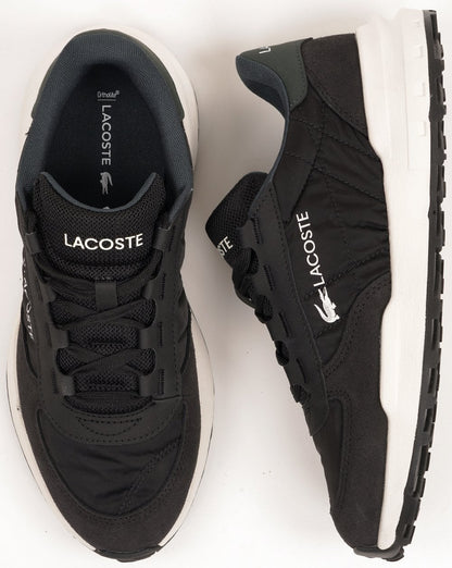Lacoste Elite Active Evo Sneaker Schwarz/Dunkelgrün