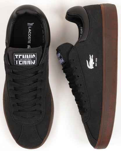 Lacoste Baseshot Sneaker Schwarz/Dunkelgummi