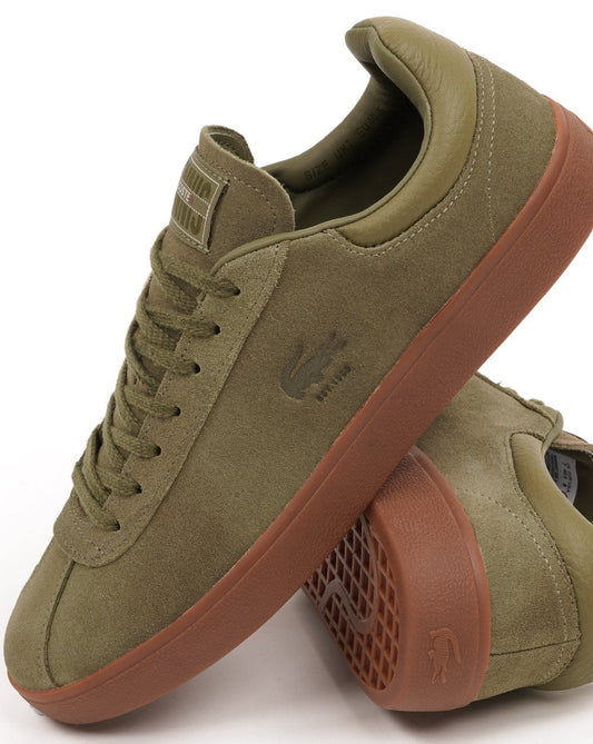 Lacoste Lacoste Baseshot Trainer Khaki/Gummi