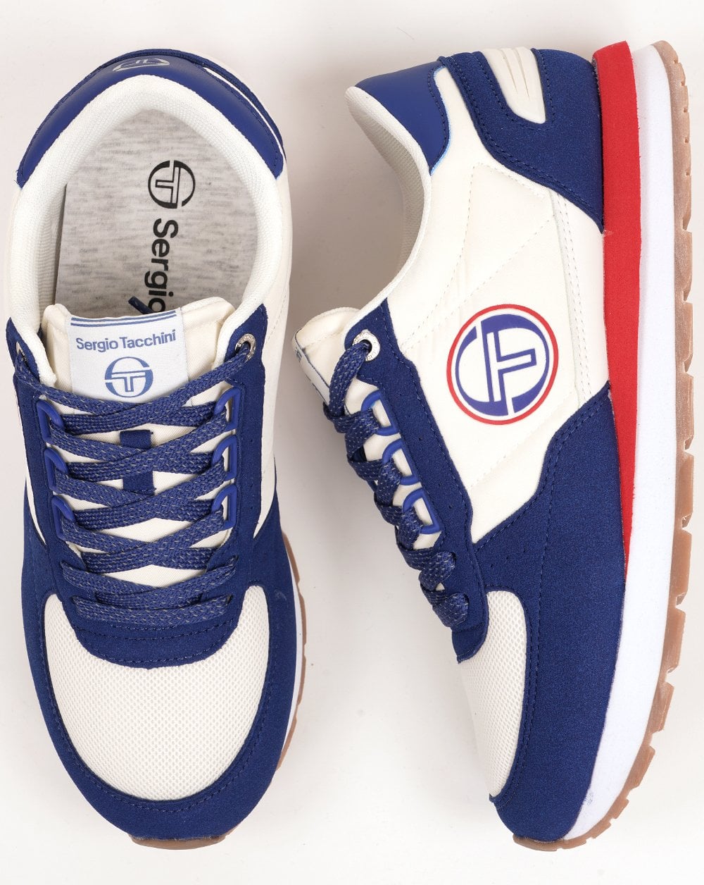 Sergio Tacchini Venezia Trainer Weiß / Blau / Rot