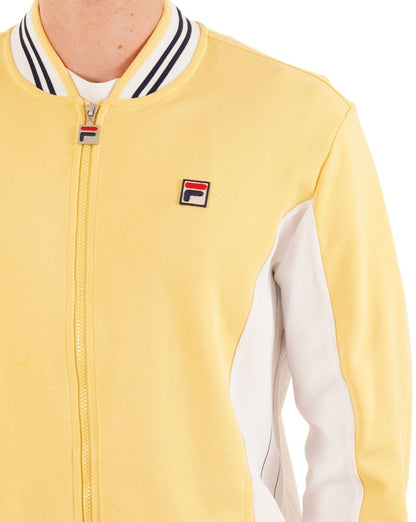 Fila Vintage MK1 Settanta Track Top Gelb/Weiß
