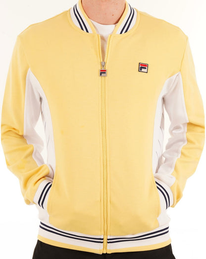 Fila Vintage MK1 Settanta Track Top Gelb/Weiß