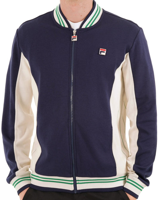 Fila Vintage Mk1 Settanta Track Top Marine/Gardenia