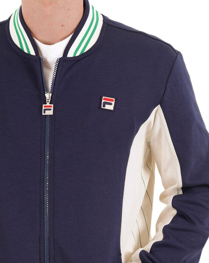Fila Vintage Mk1 Settanta Track Top Marine/Gardenia