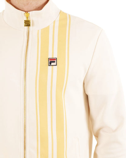 Fila Vintage Dante Track Top Gardenia Gold