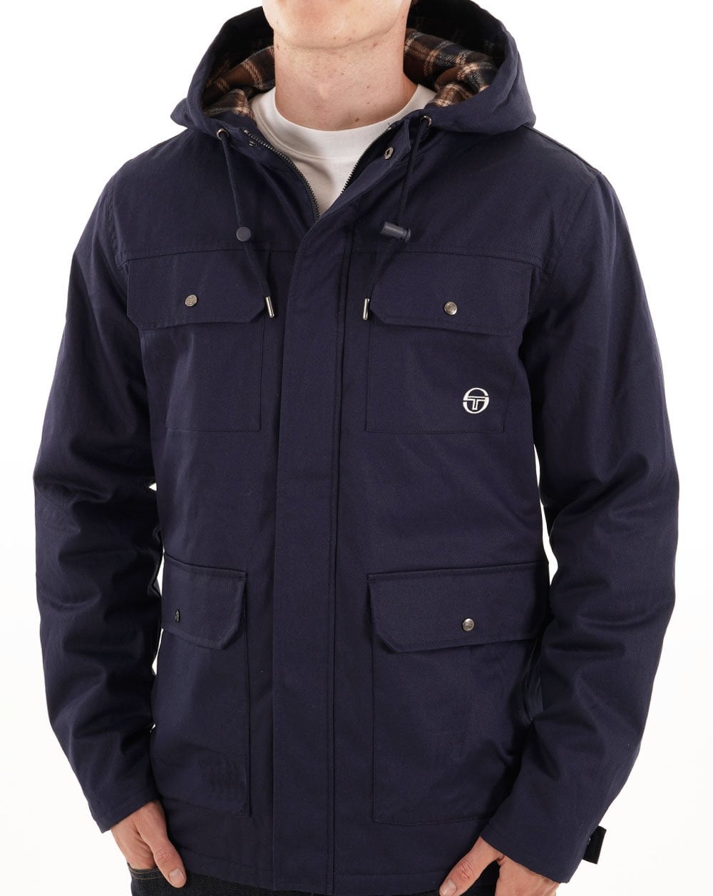 Sergio Tacchini Steppjacke Marineblau